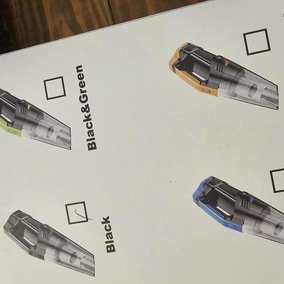 Cordless Handheld Vacuum - 2 Speed Cleaner - Picture 2 of 4